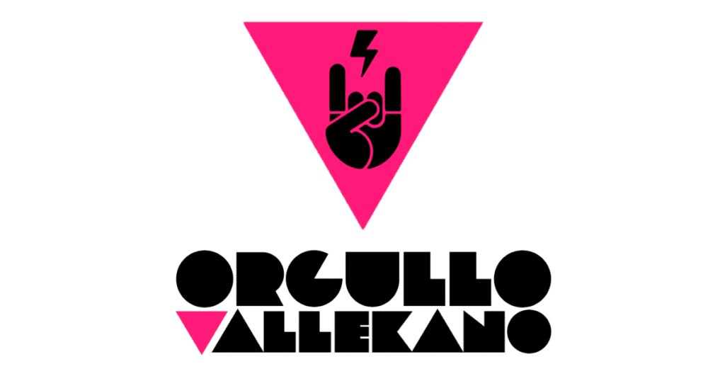 Logo oficial de Orgullo Vallekano, simbolizando el evento y la resistencia del barrio.